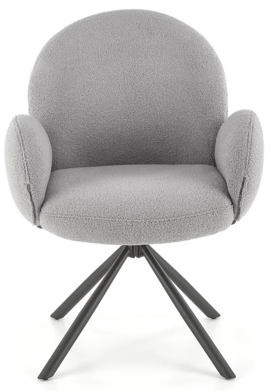 Scaun de bucaterie Lumpy, gri