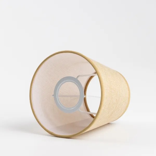 Lampă LED de perete Brilagi NUBILA 1xE27/25W/230V + LED/3W crom mat/maro deschis