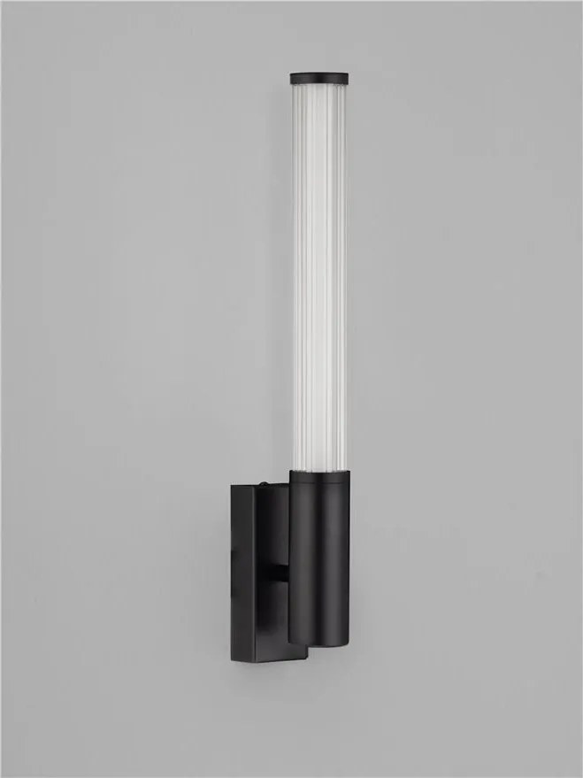 Aplica de perete LED baie IP44 NOLD negru