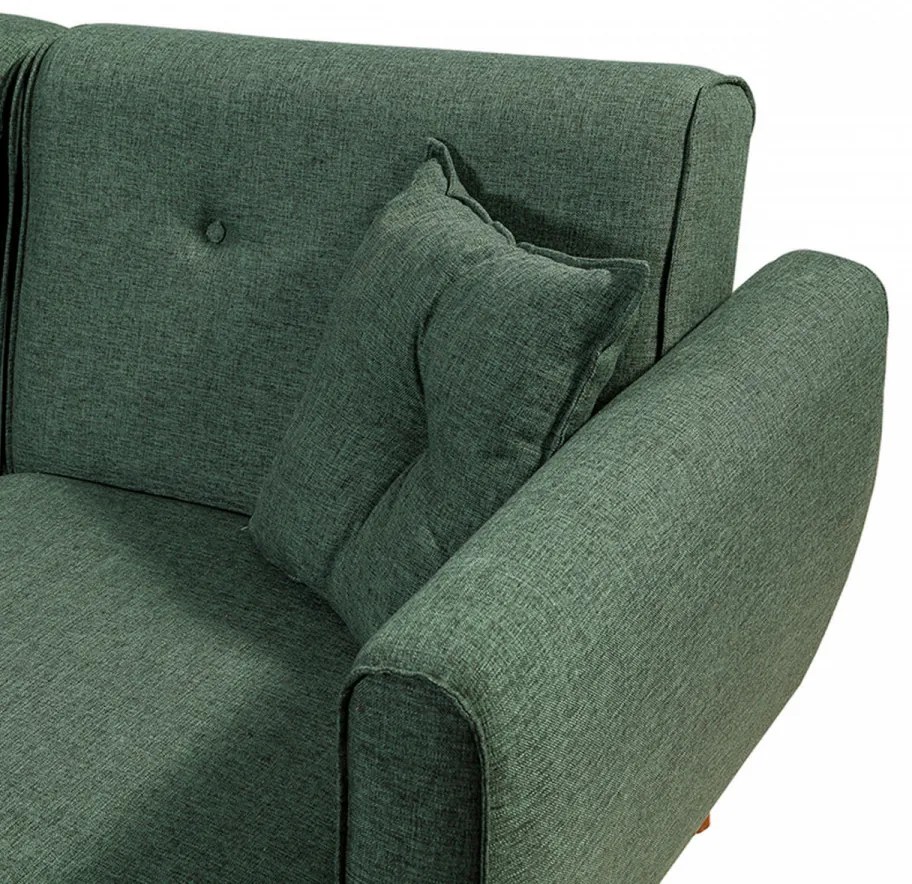 Coltar Aria Köşe, 270 x 85 x 190 cm, Verde