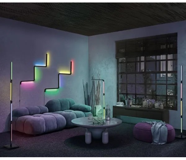 Lampadar LED RGBW dimabil 2 în 1 Ledvance SMART+ MAGIC LED/24W/230V Wi-Fi