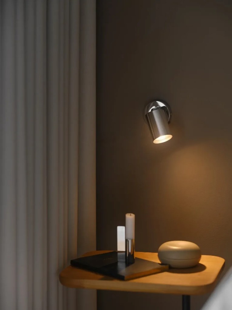 Aplica cu spot directionabil design nordic Explore crom
