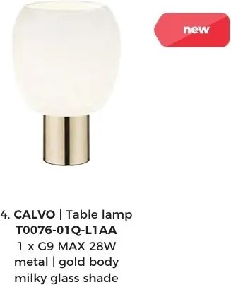 Veioza, Lampa de masa CALVO