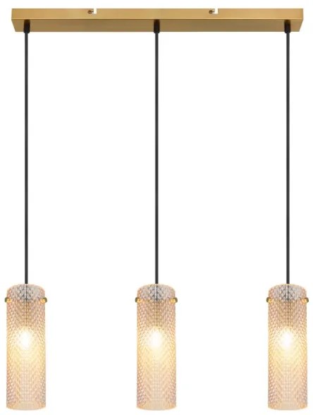 Lustră pe cablu Globo 15775-3H KAROLO 3xE14/40W/230V