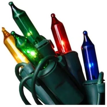 Instalație luminoasă de exterior, color, 160 becuri