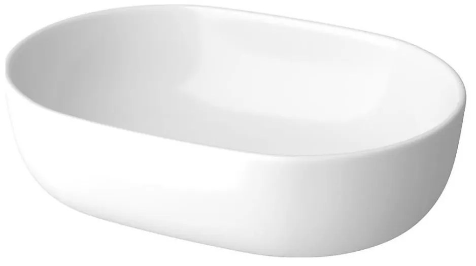 Lavoar pe blat Cersanit K116-049 MODUO 35,5x50 cm ceramică/alb lucios