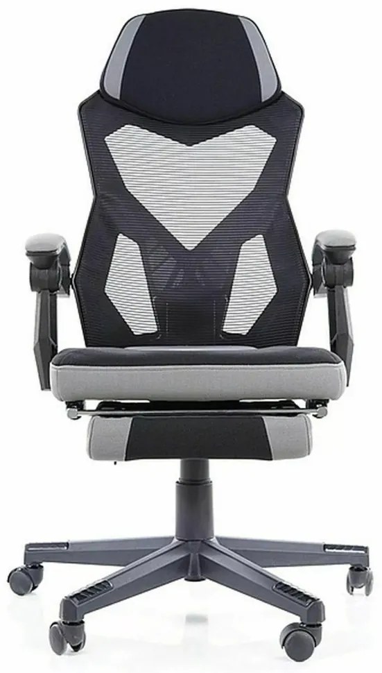 Scaun de birou Q-939 negru/gri