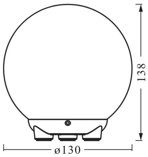 Ledvance - Lampă de birou SMART+ MAGIC LED RGBW reglabilă, 2,5 W/5 V, Wi-Fi