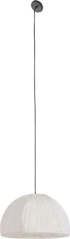 Lustră suspendată din hârtie și oțel, 24,5 x 43,5 cm, „Senlis”
