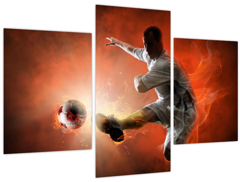 Tablou - Fotbalistul (90x60 cm)