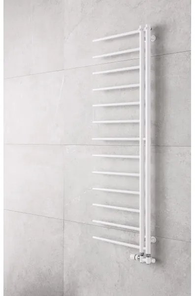 P.M.H. AP2W-L - Radiator de baie tip scară APOLLO, 346 W, 150 cm, dreapta, alb