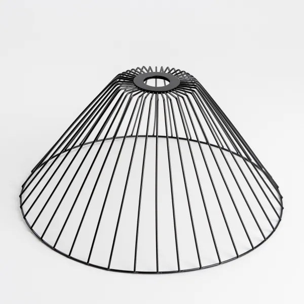 Brilagi - Lustră LED pe cablu CERIA WIRE 1xE27/40W/230V Ø 45 cm neagră