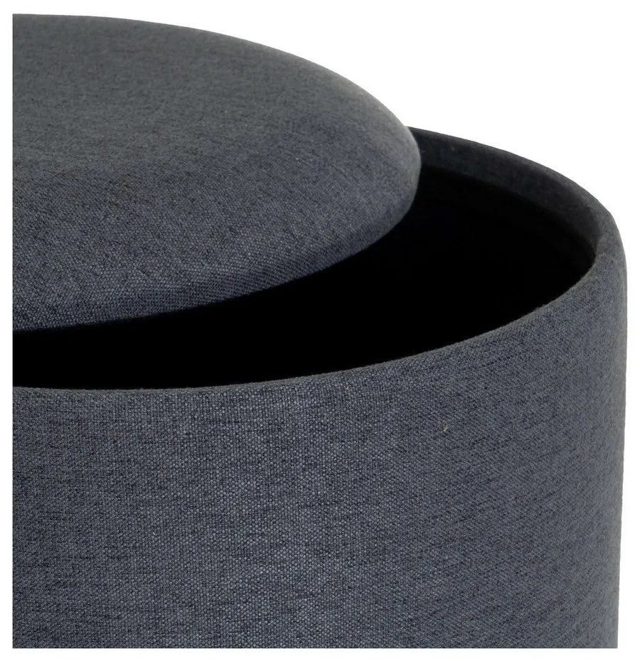 Pufuri gri-închis 2 buc. – Casa Selección