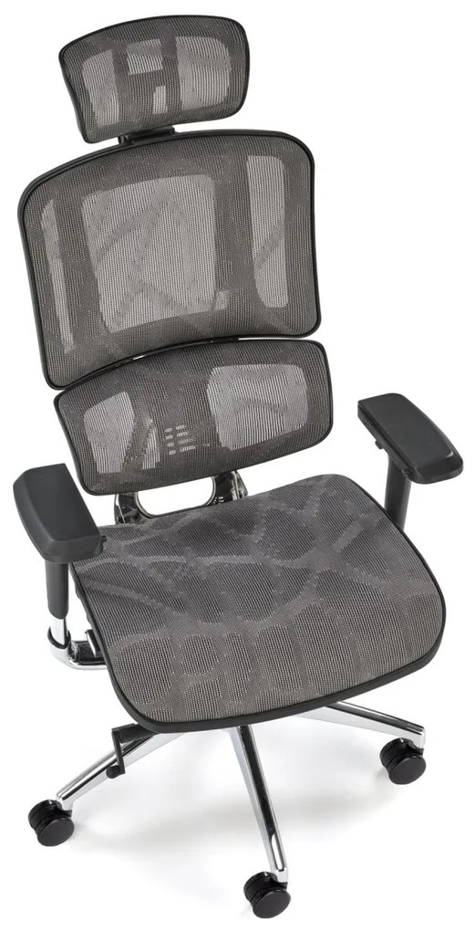 Scaun de birou Ethan gri H139 cm