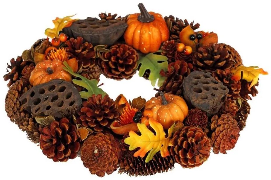 Coroană de toamnă Retlux HALLOWEEN d. 35 cm