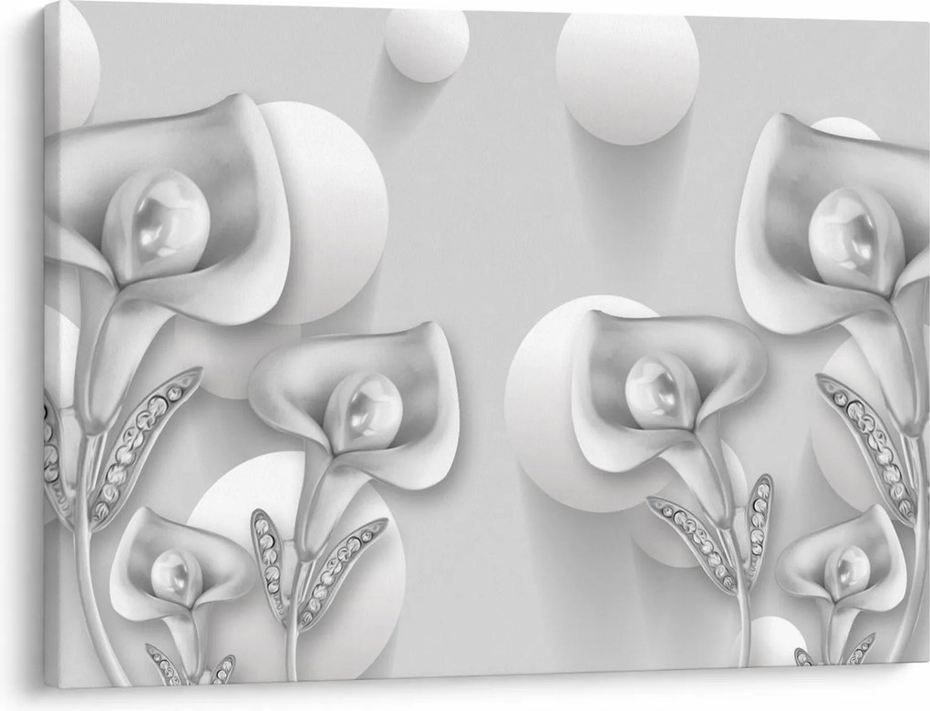 Tablou -Design flori (70x50 cm)