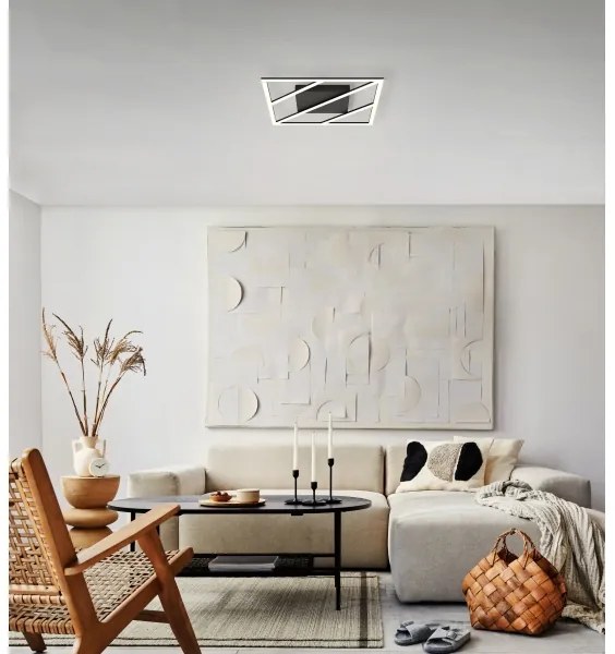 Plafonieră LED dimabilă ULISANO LED/21W/230V Eglo 900596 + telecomandă