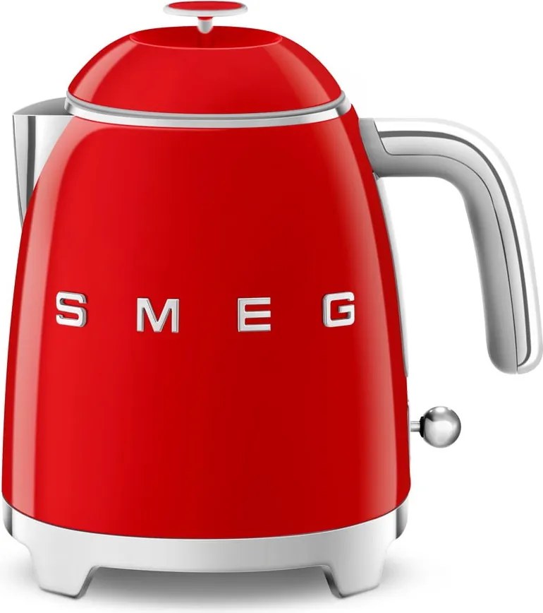 Ceainic electric roșu din oțel inoxidabil 800 ml Retro Style – SMEG