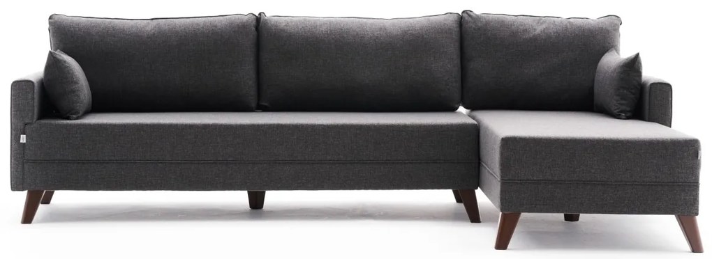 Canapea extensibilă Bellina 1 (antracit) (D). 1063019