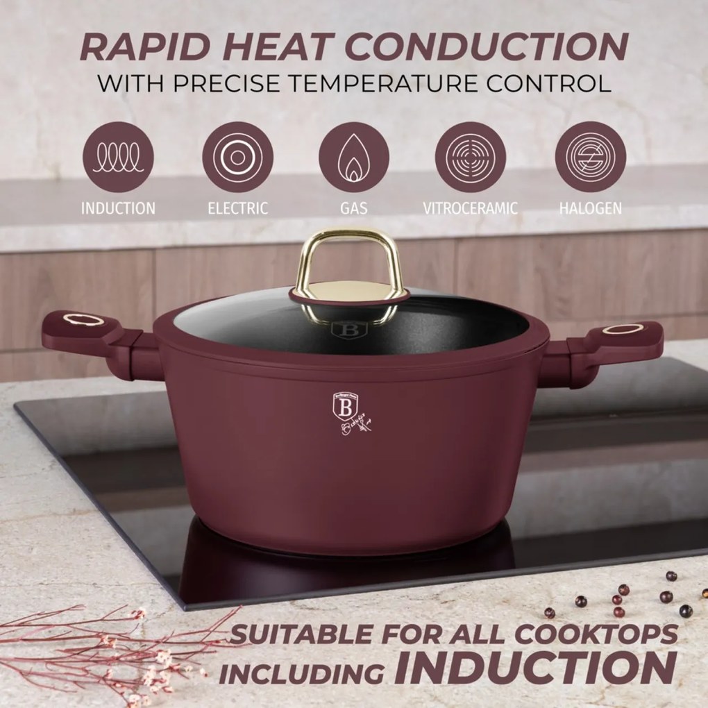 Set oale si tigai 10 piese Leonardo Collection Berlinger Haus BH 8050N