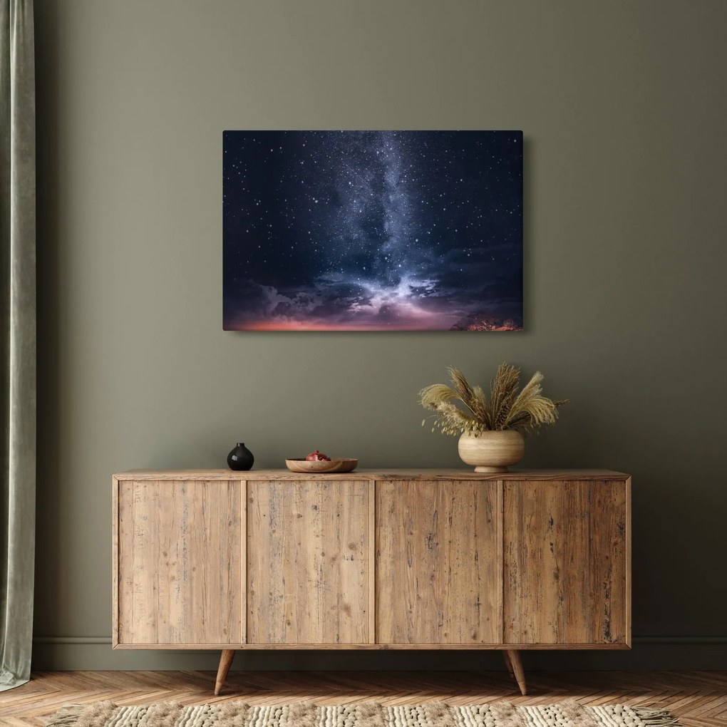 Tablou cerului plin de stele (90x60 cm)