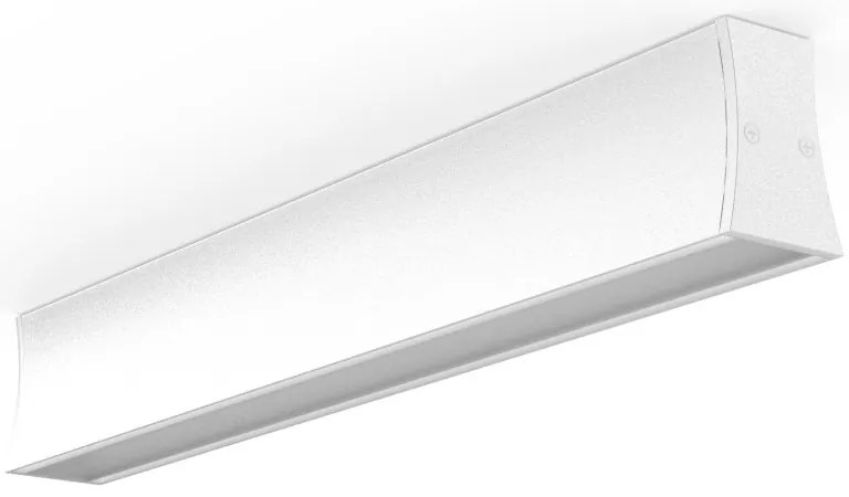 Plafonera LED design liniar HANOK 14W 3000K alba