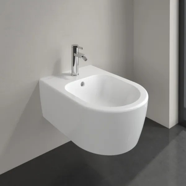Villeroy & Boch 54050001 - Bideu suspendat AVENTO ceramică/alb