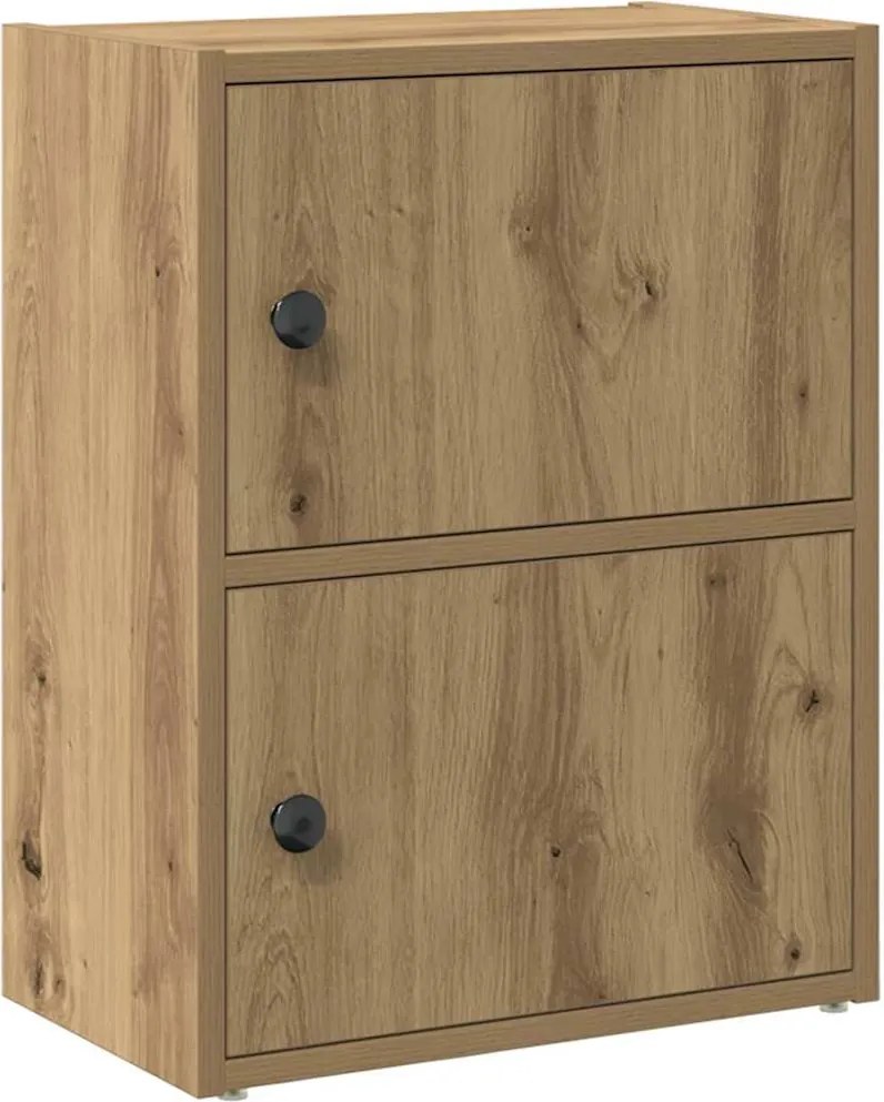 vidaXL Bibliotecă, stejar artizanal, 40x24x52 cm, lemn prelucrat