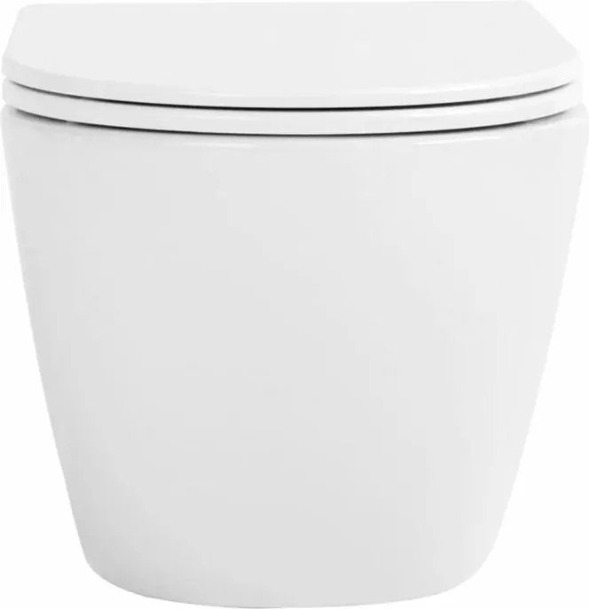 Vas WC suspendabil Rea Carlo Mini Tornado Rimless Flat Pro