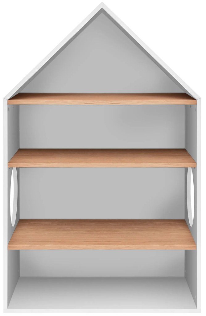 Biblioteca pentru copii Culoare Alb / Stejar, NOMI