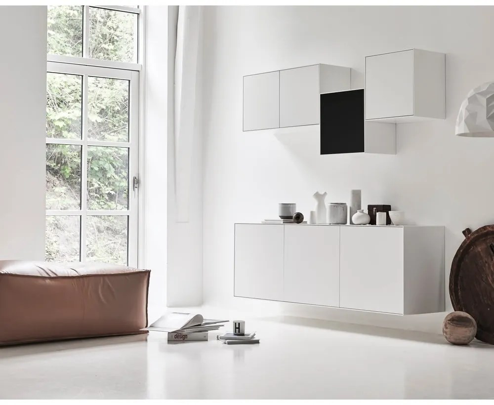 Comodă joasă albă 179,9x59 cm Edge by Hammel - Hammel Furniture