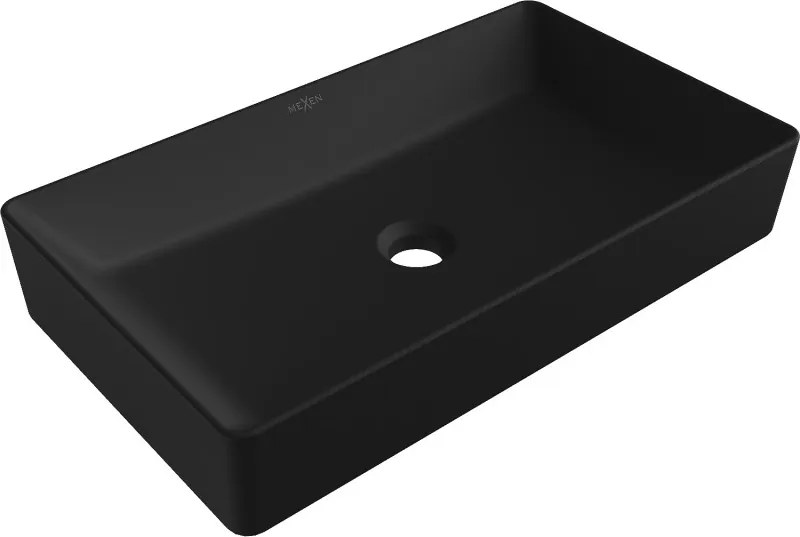 Mexen Nadia lavoar deasupra blatului 62 x 35 cm, negru mat - 21616085