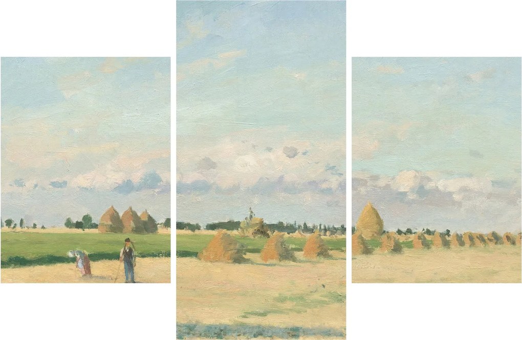 Tablou - Camille Pissarro, Landscape, Ile de France, reproducere (90x60 cm)