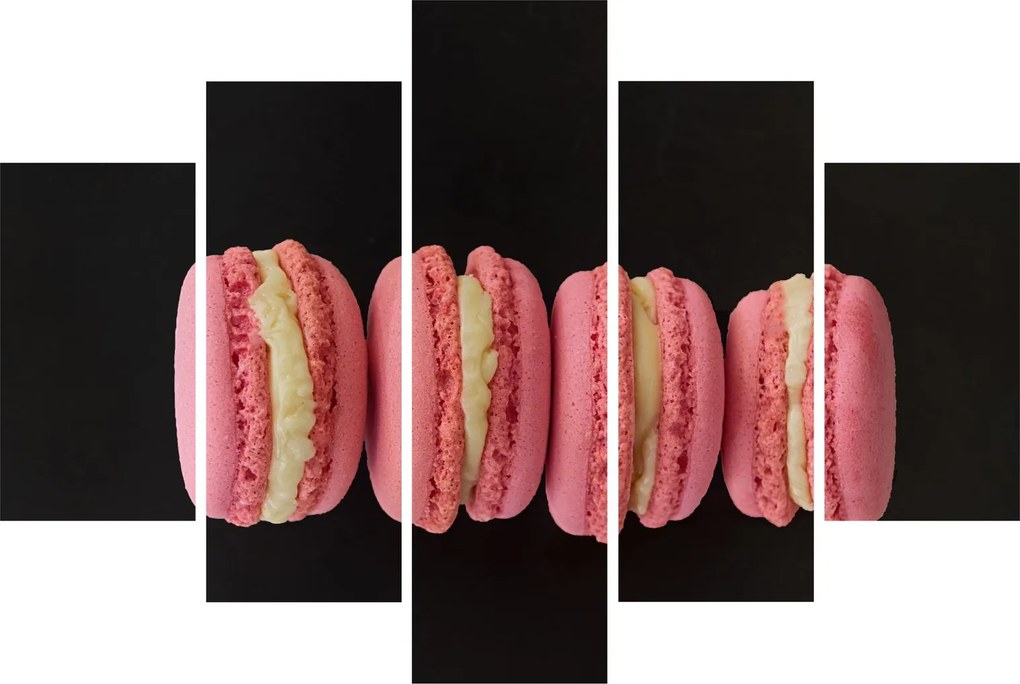 Tablou cu macarons (150x105 cm)