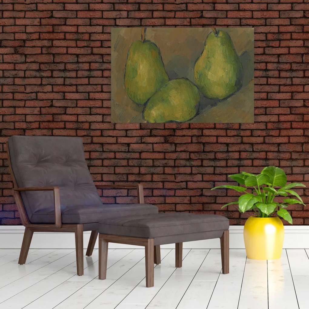 Tablou - Paul Cézanne, Three Pears, reproducere (90x60 cm)