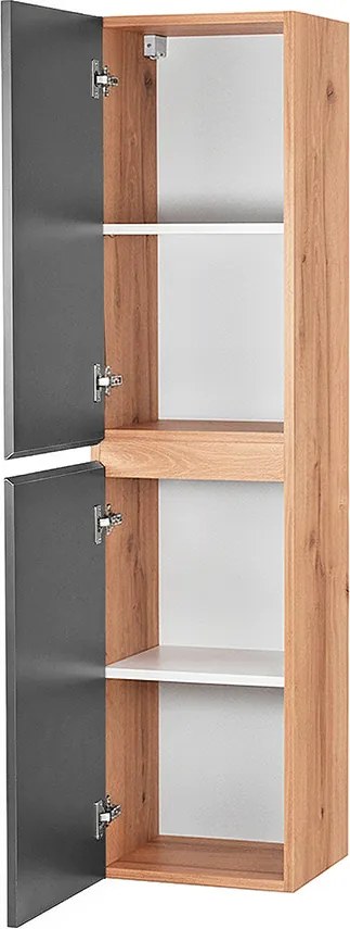 Dulap suspendat Vario Forte 35 stejar-antracite