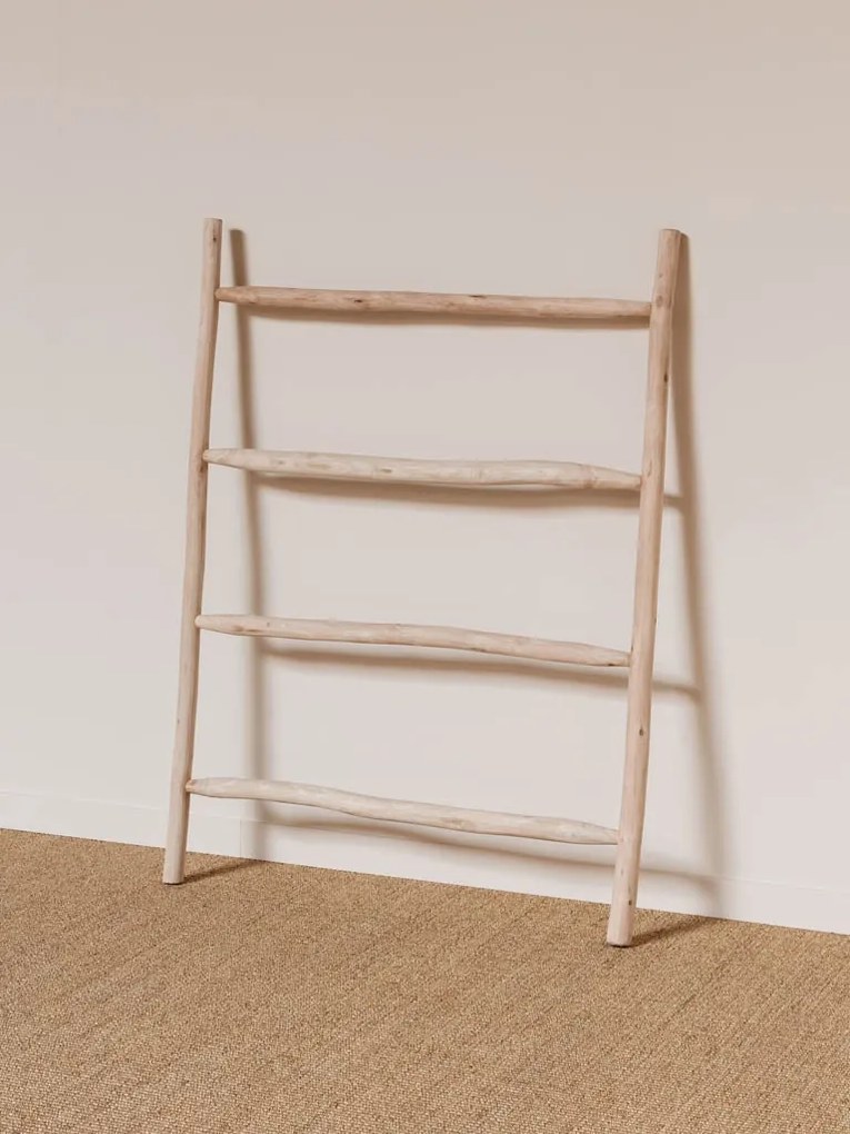 Suport pentru prosoape, din lemn de eucalipt, Ladder
