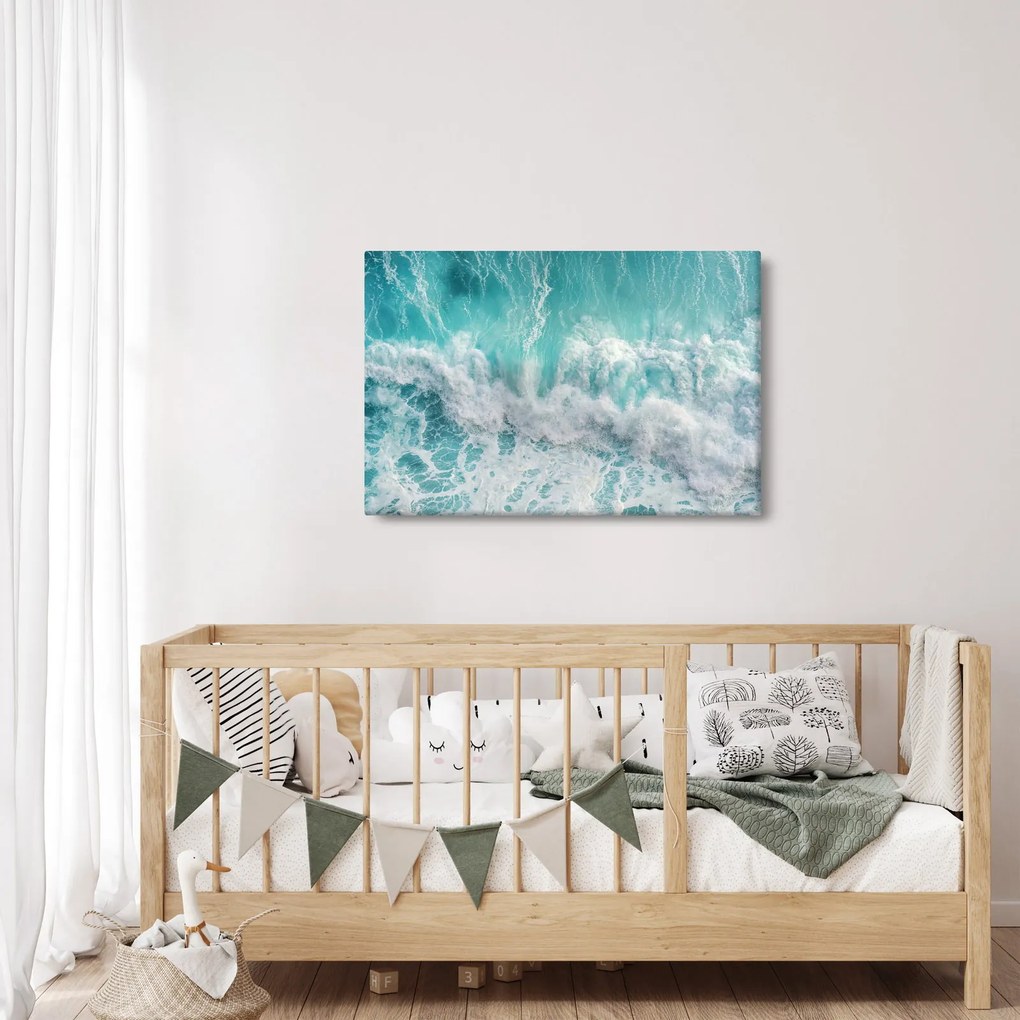 Tablou - Vedere a valurilor oceanului (90x60 cm)