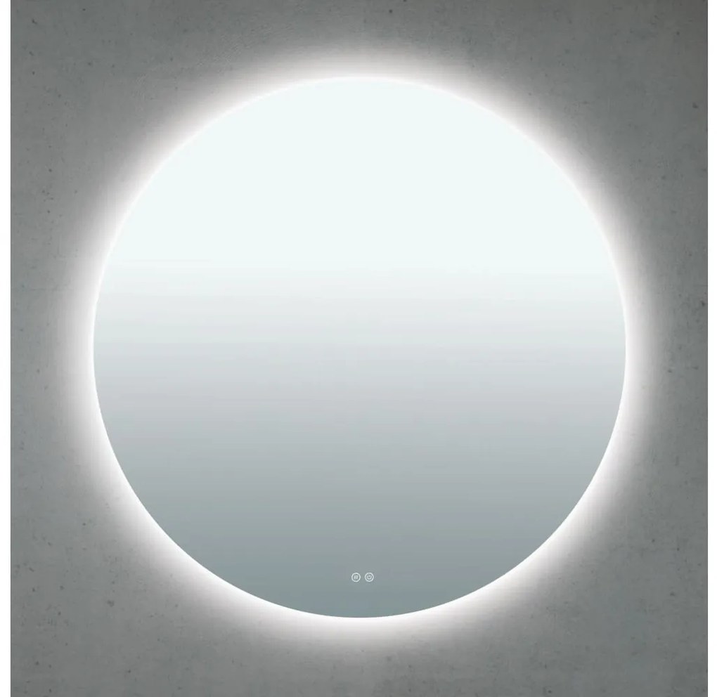 Orion - Oglindă FOCUS cu iluminare LED, 30W, 230V, 3000/4200/6000K, Ø 100 cm, IP44