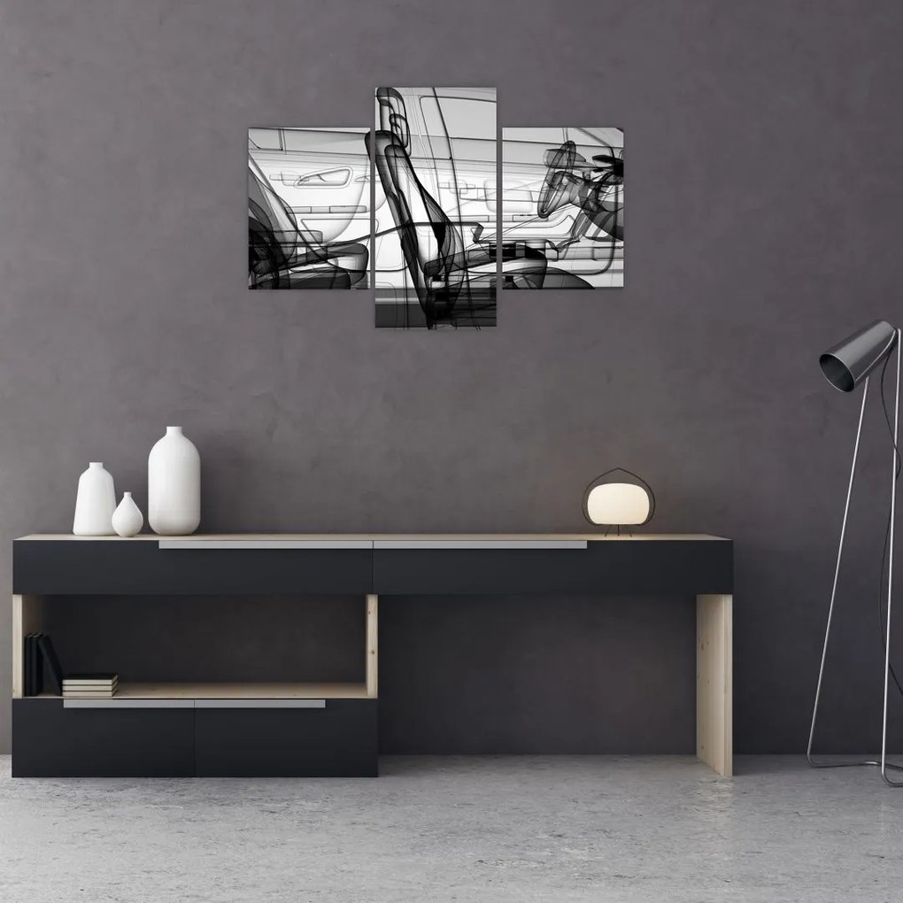 Tablou - 3D model mașina (90x60 cm)
