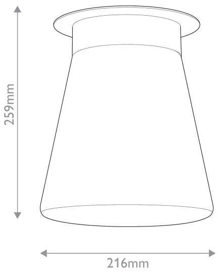 Kichler KL-ALBERS-F-T-BK Plafonieră de tavan ALBERS 1x E27/40W/230V Ø 21,6 cm, negru