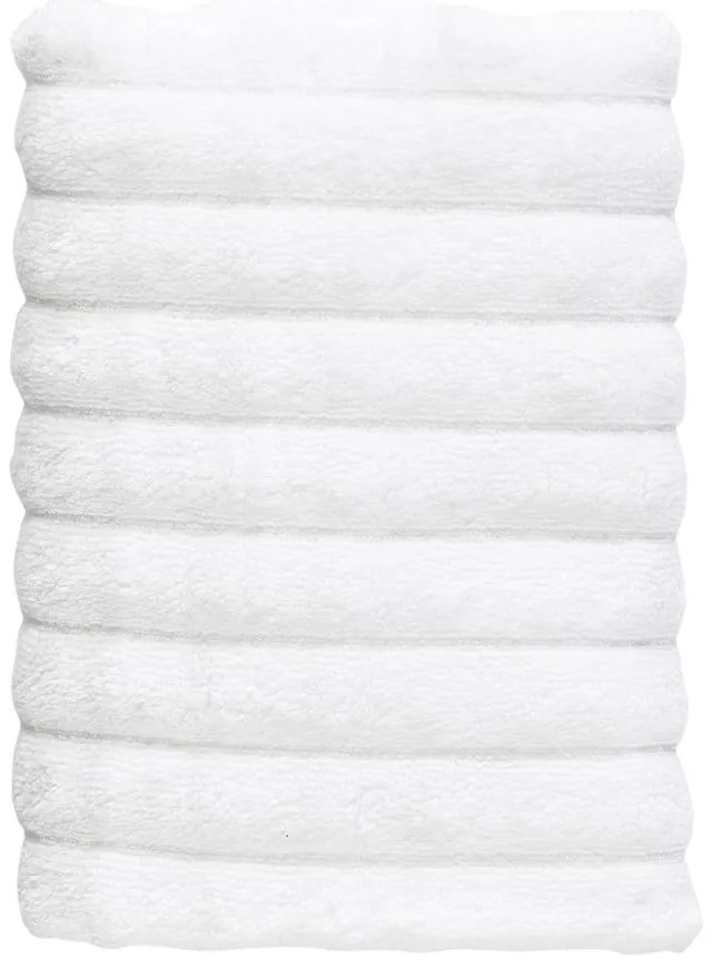 Prosop alb din bumbac 50x100 cm Inu – Zone