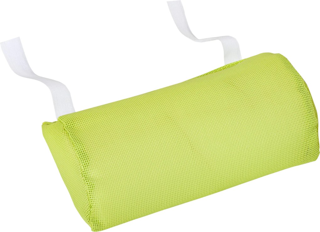 Outsunny Șezlong reclinabil pliabil cu pernă, spătar reglabil în 5 trepte, verde | Aosom Romania