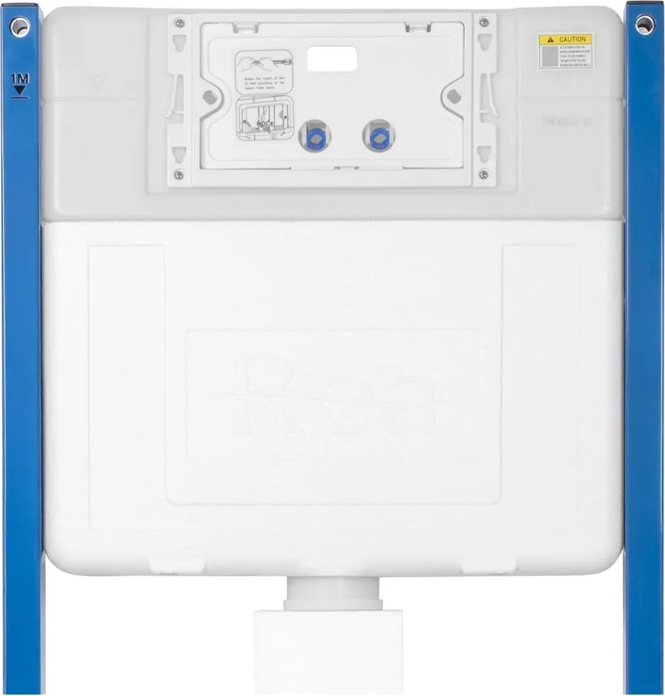 Cadru WC incastrat Rea cu buton HD crom