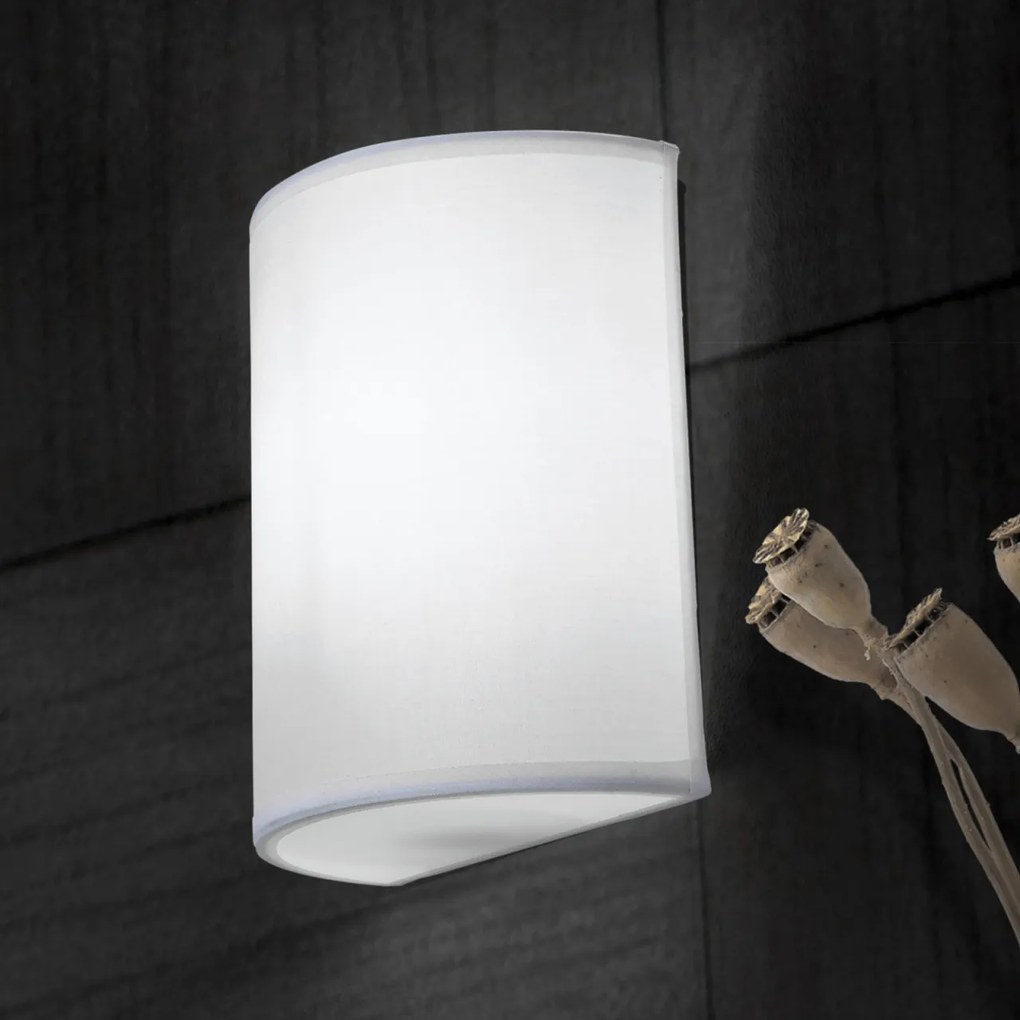 Aplica de perete design modern Ufo alba