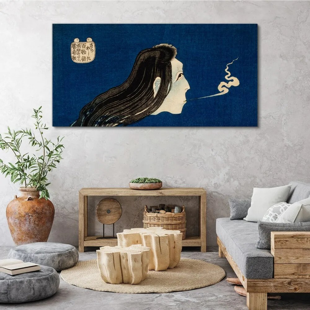 Tablou canvas Femeia fantomă