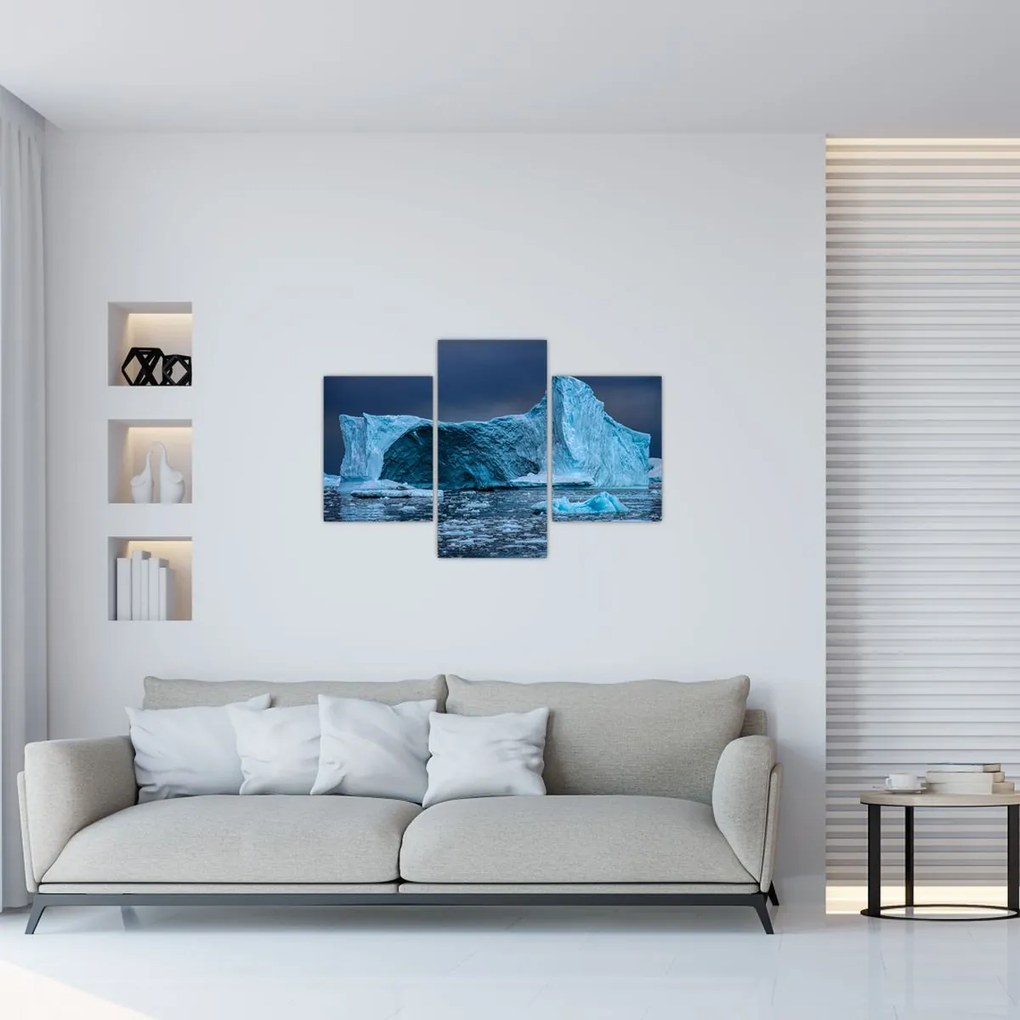 Tablou - Peștera de gheață (90x60 cm)