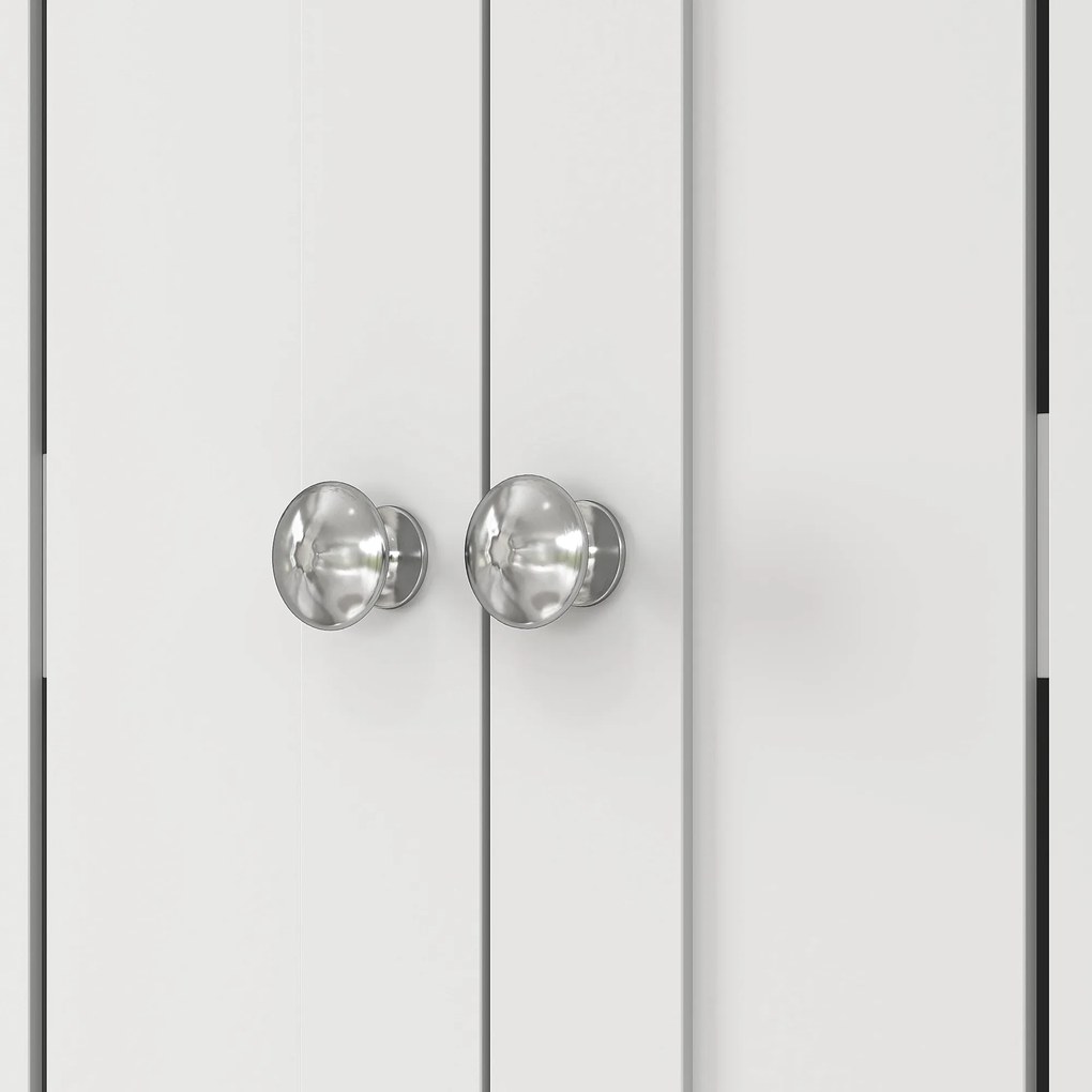 HOMCOM Mobilier WC deasupra toaletei mobilier baie cu dulap cu două uși și suport pentru hârtie 80x19,5x170cm alb | Aosom Romania