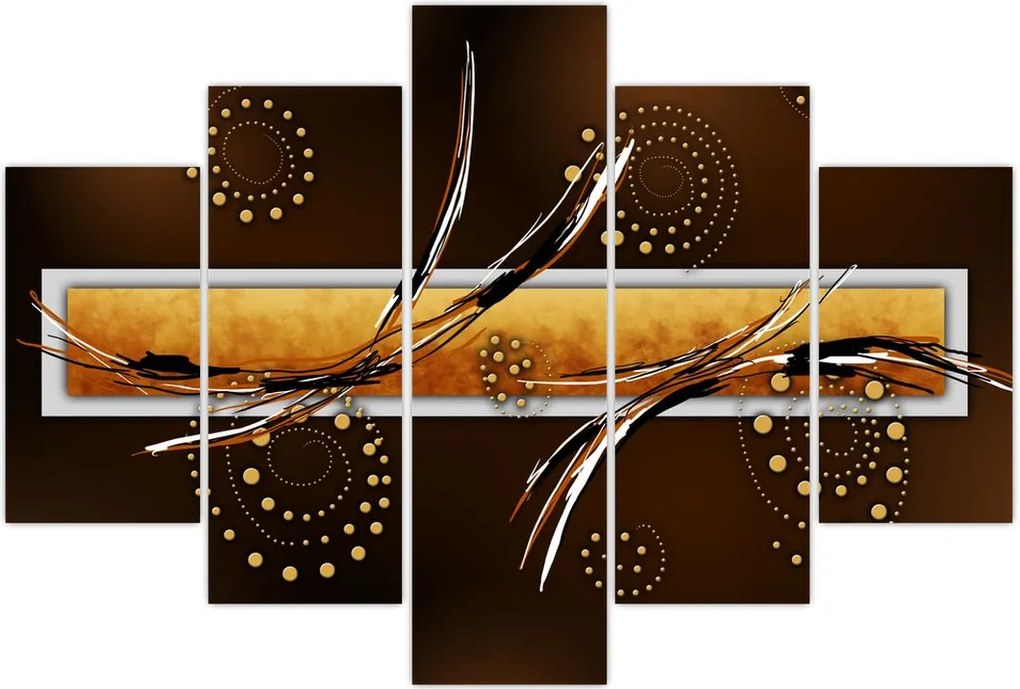 Tablou abstracției - Fluturi (150x105 cm)