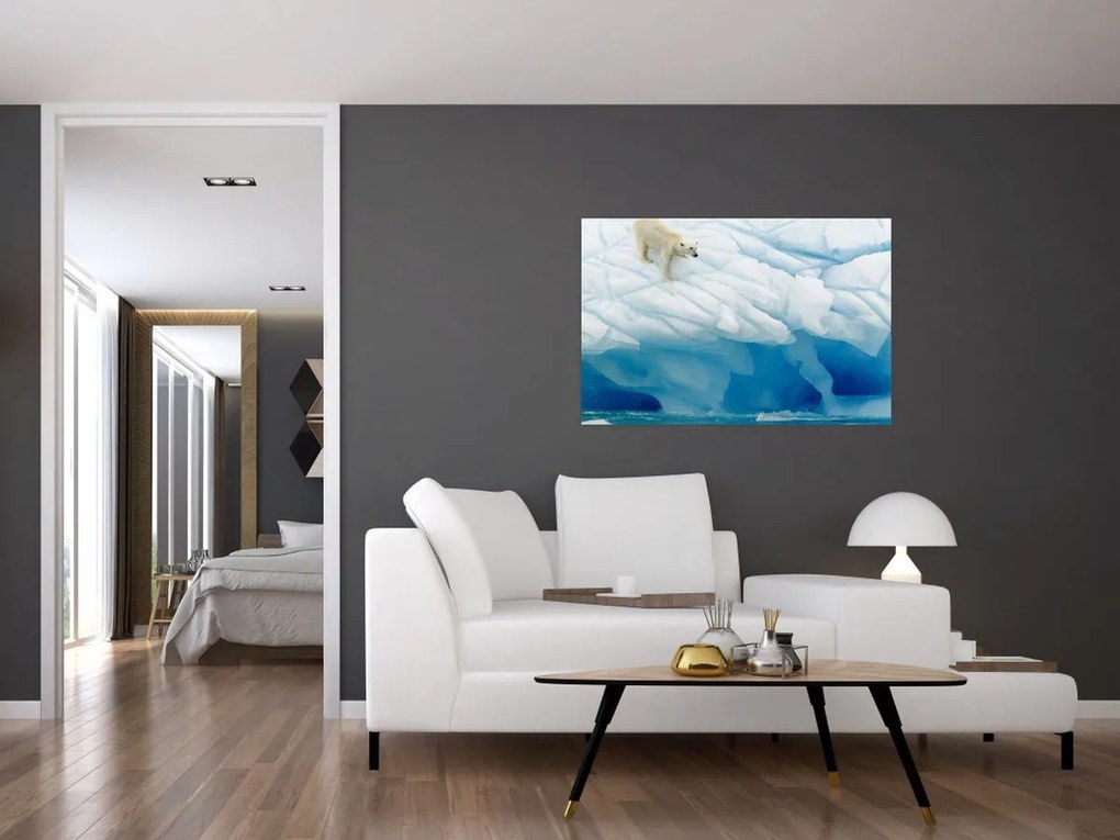Tablou - Ursul polar (90x60 cm)